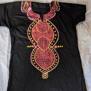 Authentic Dashiki African print Adire shirt